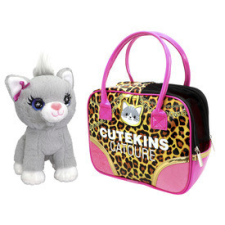 CuteKins Cica táskában plüssfigura