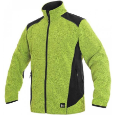 CXS Garland Softshell Kabát Zöld/Fekete - 4XL munkaruha