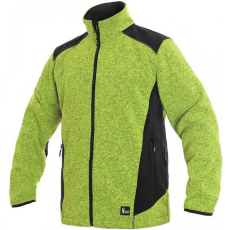 CXS Garland Softshell Kabát Zöld/Fekete - M
