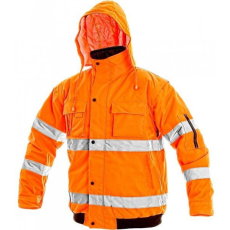 CXS Leeds 2in1 Téli Láthatósági Kabát HV Narancssárga - XXL