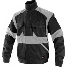 CXS Luxy Eda Munkáskabát Fekete/Szürke - 56 munkaruha