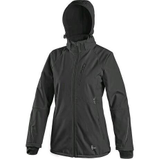  CXS Nevada női softshell kabát, fekete