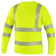  CXS Oldham jól láthatósági hússzúujjú póló - sárga láthatósági ruházat