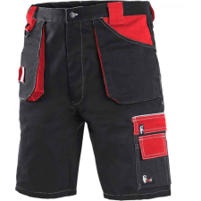 CXS Orion David Rövidnadrág Fekete/Piros - 64 munkaruha