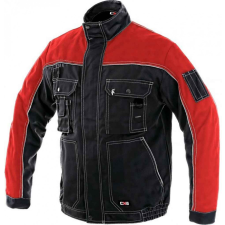 CXS Orion Otakar Munkáskabát Fekete/Piros - 50 munkaruha