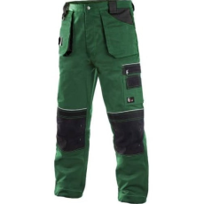 CXS Orion Teodor Derekas Munkásnadrág Zöld/Fekete - 56
