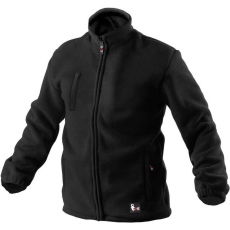 CXS Otawa Fleece Pulóver Fekete - XXL