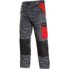 CXS Phoenix Cefeus Derekas Munkásnadrág Szürke/Piros - 62 munkaruha