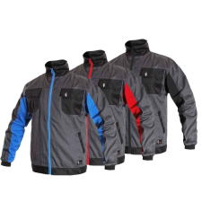 CXS Phoenix Perseus Munkás kabát Szürke/Fekete munkaruha