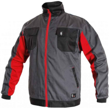 CXS Phoenix Perseus Munkás kabát Szürke/Piros - 56 munkaruha