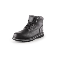 CXS ROAD bokacipő nubuk bőrből, fekete, méret: 47% munkavédelmi cipő