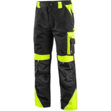 CXS Sirius Brighton Derekas Munkásnadrág - 50, Fekete/Sárga (1180-CNZLKA / 50)