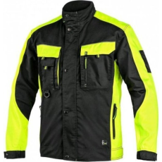 CXS Sirius Brighton Munkáskabát - 58, Fekete/Sárga (1180-CNZLBL / 58)