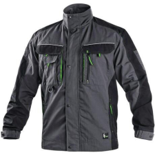  CXS Sirius Lucius kabát sötétszürke/zöld munkaruha