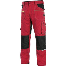CXS Stretch derekas munkásnadrág Piros/Fekete - 48