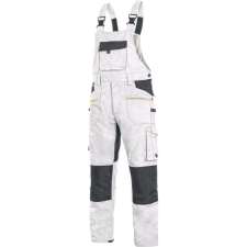 CXS Stretch Kantáros Munkásnadrág Fehér/Szürke - 52 munkaruha