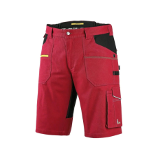 CXS Stretch rövid munkásnadrág Piros - 56