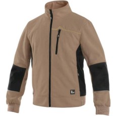 CXS Texas Cipzáras Pulóver Bézs - M