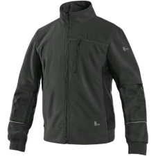  CXS Texas cipzáras pulóver, fekete munkaruha