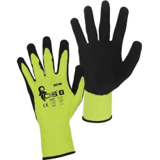  CXS Wayna puha poliészter kesztyű latexbe mártva