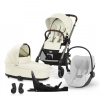 CYBEX Gold Balios 2025 S LUX 4in1 szett Seashell Beige / Platinum White