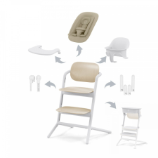 CYBEX Gold Lemo etetőszék 5in1 Sand White etetőszék