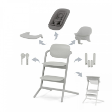 CYBEX Gold Lemo etetőszék 5in1 Suede Grey etetőszék