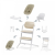 CYBEX Gold Lemo etetőszék 6in1 Sand White