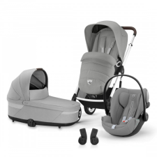 CYBEX Gold Talos S LUX 3in1 Stone Grey babakocsi