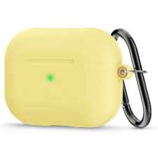 Cyrill by Spigen Apple Airpods Pro szilikon tok, citromsárga fülhallgató, fejhallgató tok
