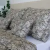 Czinger home Nova szatén ágyneműhuzat – modern design és harmónia 5 részes: 2 db Kispárna+2 db Nagypárna+Dupla Paplan