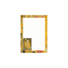 CZW.mágjt-KL Mágneses jegyzettömb 87x112mm, 48 oldal, KLIMT jegyzettömb