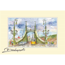  CZW.rp10x15-BU22 Reprodukció 10x15cm, Budapest tapéta, díszléc és más dekoráció