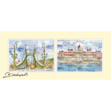 CZW.rp12x28-BU10 Reprodukció 12x28cm, Budapest tapéta, díszléc és más dekoráció