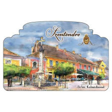 Czworka Hűtőmágnes,ablakforma, Szentendre hűtőmágnes