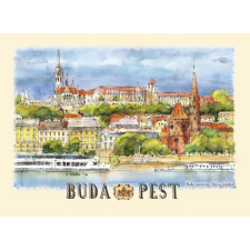 Czworka Képeslap B6, Budapest képeslap