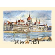Czworka Képeslap B6, Budapest képeslap