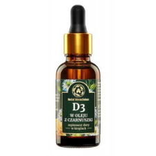 D3 Vitamin 2000 Fekete Kömény Olajjal, 30 ml vitamin és táplálékkiegészítő