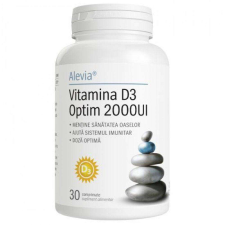 D3-vitamin Optim 2000UI, 30 tabletta, Alevia vitamin és táplálékkiegészítő