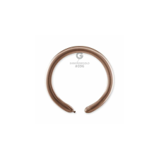 D4 modellező gumi léggömb shiny rosegold színben - 50 db / csomag party kellék