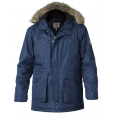 D555 férfi kabát LOVETT téli parka oversize kabát, 3XL Sötétkék férfi kabát, dzseki