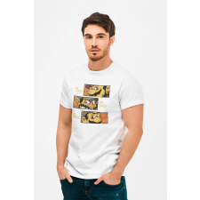 D&B Férfi/Unisex Póló GM00001 SuperMario Fehér-Méret L férfi póló