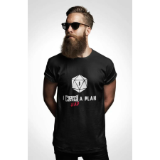 D&B Férfi/Unisex Póló GM00005 Dice Fekete-Méret 3XL férfi póló