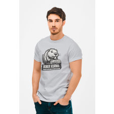 D&B Férfi/Unisex Póló ME00001 BoberKurwa Szürke-Méret 3XL férfi póló