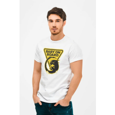  D&B Férfi/Unisex Póló MO00007 Alien Fehér-Méret 5XL