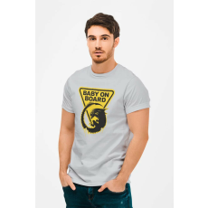  D&B Férfi/Unisex Póló MO00007 Alien Szürke-Méret 2XL