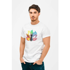 D&B Férfi/Unisex Póló MO00008 Fox Fehér-Méret 4XL férfi póló