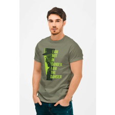  D&amp;B Férfi/Unisex Póló MO00014 BreakingBad Katonai zöld-Méret XL férfi póló
