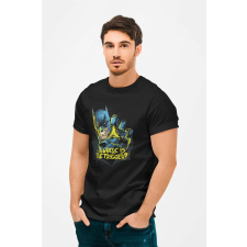 D&B Férfi/Unisex Póló MO00016 Batman Fekete-Méret 3XL férfi póló