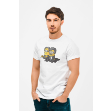 D&B Férfi/Unisex Póló MO00030 Minions Fehér-Méret 4XL férfi póló